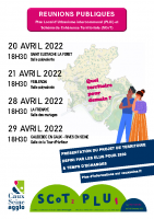 Affiche Réunions publiques avril 2022